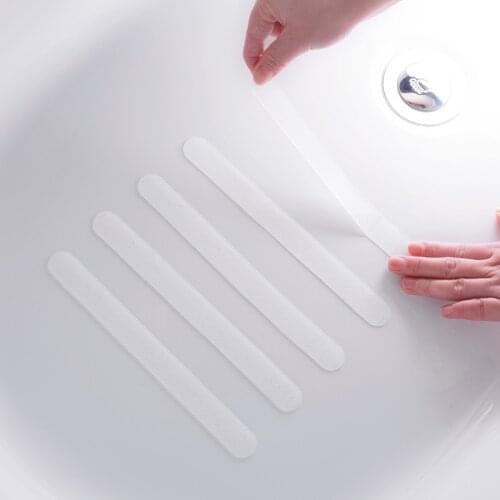 24pc Anti-Slip Strips Shower Stickers Bath Safety Mat Transparent waterproof pad For Bathtubs swimming pool kitchen Stairs Floor