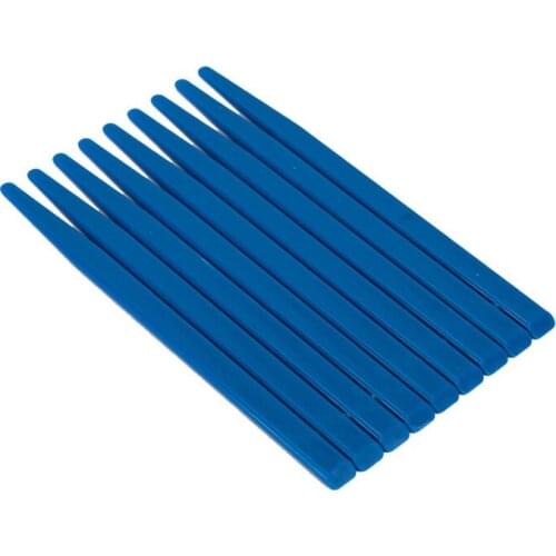 30pcs Plastic Blue Dental Alginate Mixing Plaster Cement Spatula For Impression Material Dental Tools