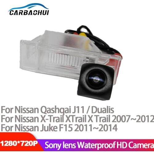 Car wireless Rear View Reverse Backup HD Camera For Nissan Qashqai Dualis J10 J11 2007~2018 For Nissan X-Trail XTrail Juke