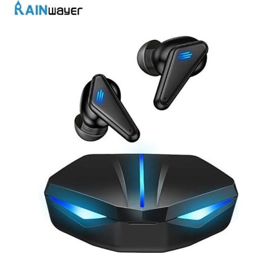 Bluetooth Earphone Gaming Earbuds 65ms Low Latency TWS with Mic Bass Audio Sound Positioning PUBG Wireless Headset