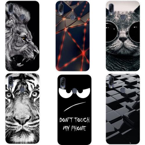 For Asus Zenfone Max M2 ZB633KL Case Silicone TPU Phone Case For Asus ZB633KL ZB ZB633 633 633KL KL Case Soft Cover 6.3 Inch