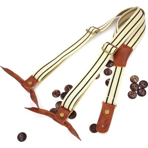 Kids Suspenders baby Leather Braces Children Buttons tirantes boy suspensorio bretelles hommes jartiyer bretels 2016 New fashion