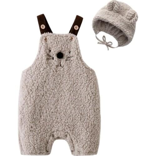 Baby Romper Thick Winter Warm Lamb Bodysuits for Girls Boys Clothing Baby Onesie 2019 Infant High Quality Rompers Kids Clothes