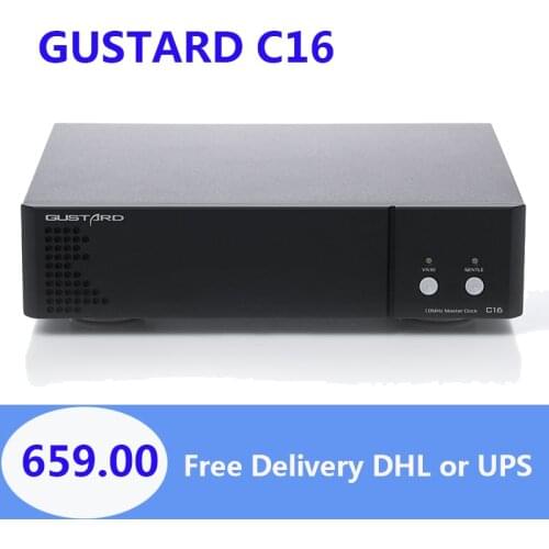 GUSTARD C16 10M Clock Audio Clock OCXO with H16 U16 X16 Set