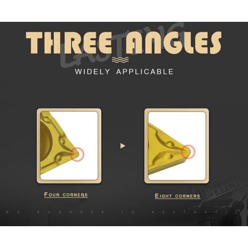 GULING 10PCS CNC Machining of hard steel parts with SCMT09T304 / 08 square small blade