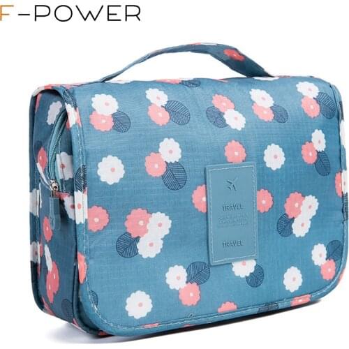 Multifunctional Lightweight Toiletry Bags Travel Cosmetic Bags Waterproof Make Up Organizer Sturdy Hook Portable Bathroom Pouch