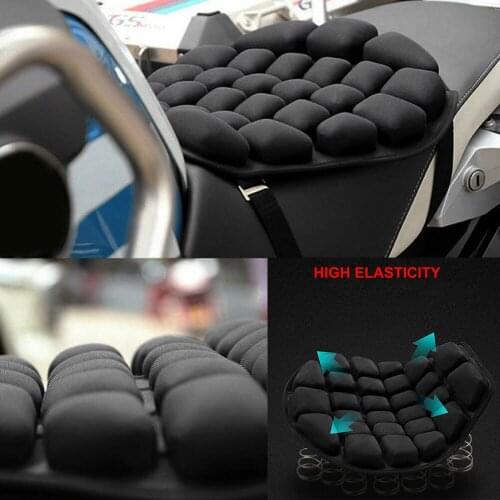 Motorcycle Air Seat Sunscreen Cushion Cover 3D shock absorber accessories Inflatable Cool Sunscreen Air Mat Motorbike