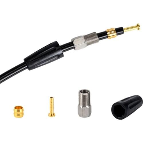 MTB Bicycle BH59 BH90 SRAM Magura Cable Tubing Joint Set Mountain Bike Olive Connector Insert Bolt Bleed Kit Bicycle Accessories