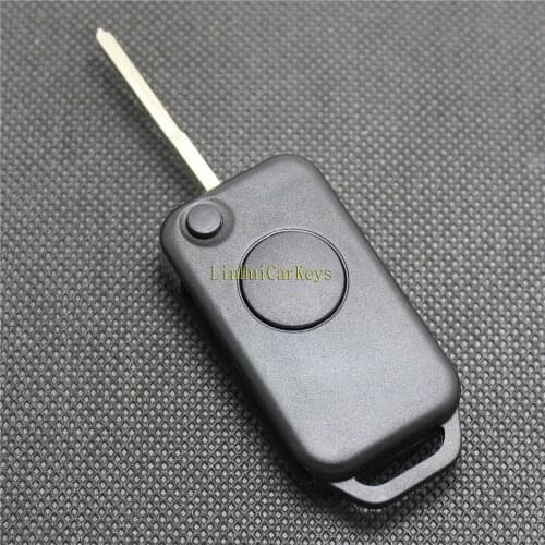 PINECONE for MERCEDES BENZ W140 W168 W124 W202 A C E ML Key 1 Button Uncut HU64 Blade High Quality Remote Blank Key Shell 1 PC