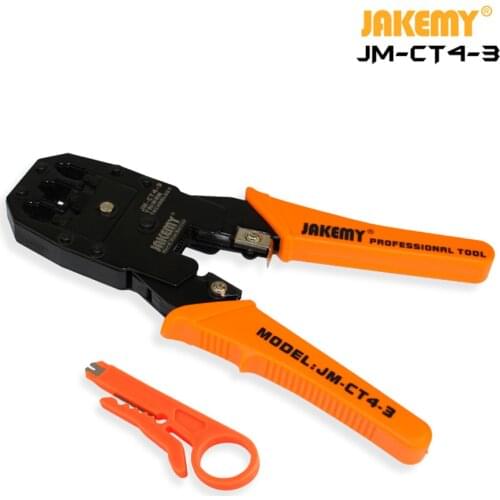 Portable Ethernet Network Cable Crimper Cutting Tools Kits Crimping Stripper Punch Down RJ45 RJ12 RJ11 Cat5 Cat6 8P/6P/4P