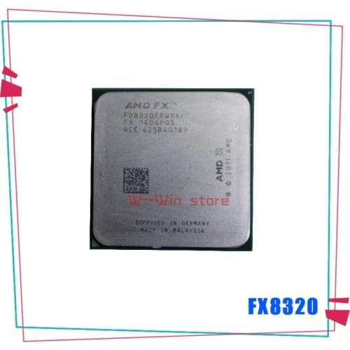 AMD FX-Series FX-8320 FX8320 FX 8320 3.5GHz Eight-Core CPU Processor FD8320FRW8KHK Socket AM3