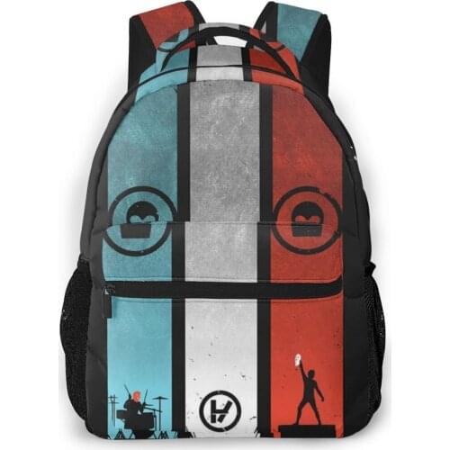 Twenty One Pilots Backpack for Girls Boys Travel RucksackBackpacks for Teenage school bag