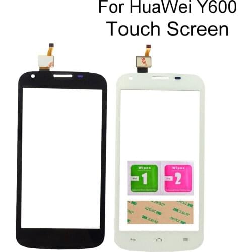 Mobile Touch Screen Glass Digitizer Panel For Huawei Ascend Y600 Touch Screen Pael Front Glass Tools