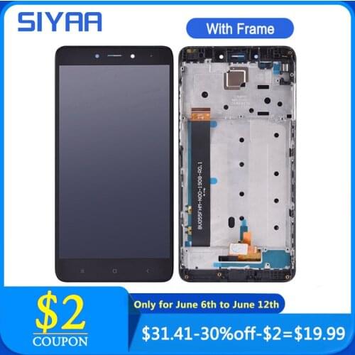For XiaoMi Redmi Note 4 LCD With 3D Power Touch Screen Digitizer Assembly for Redmi Note 4 LCD Touch Screen Display Spare Parts