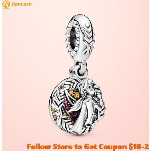 2020 New 925 Sterling Silver Beads Freeze Anna Dangle Charms fit Original Pandora Bracelets Women DIY Jewelry