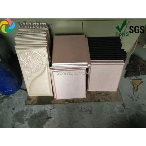 1box 8pcs China Supplier Modern Decorative 3D leather Wall Panels Bed Backdrop for Interior decoration