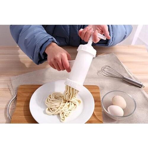 1PC Hand Manual Noodle Maker Pastas Making Machine Plastic Press Spaetzle Maker OK 0667