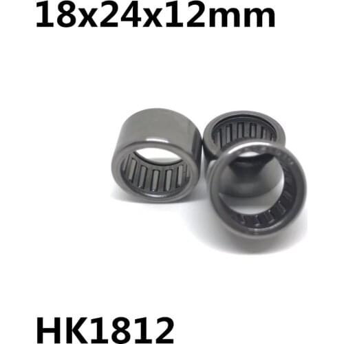 10pcs HK1812 37941/18 18x24x12 mm Bearing Shell Type Needle Roller Bearings High Quality HK182412