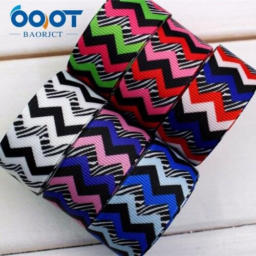 1741028 OOT BAORJCT 22mm 10yard/lot cartoon Ribbons Thermal transfer Printed grosgrain Wedding Accessories DIY handmade material