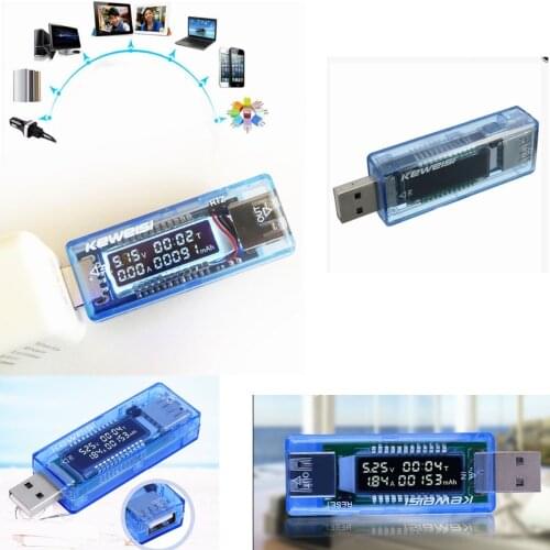 3V-9V 0-3A USB Charger Power Battery Capacity Tester Voltage Current Meter