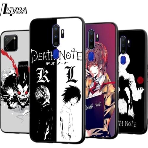 Death Note Comic Anime For OPPO A5 A9 A7 A11X A1K A12 A12E A31 A32 A53 A53S A72 A73 A93 AX7 Pro 2020 2018 5G Phone Case