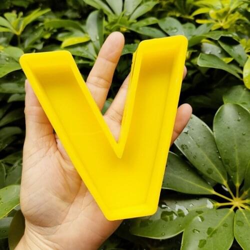 Large Alphabet Ornaments Epoxy Resin Mold A-Z Letters Home Decorations Silicone Mould DIY Crafts Jewelry Casting Tools 2