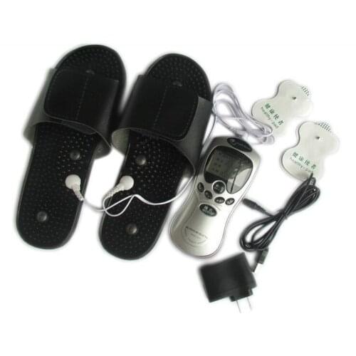 Tens/Acupuncture Body Massager Digital Therapy Mini Massager Health Care Equipment Foot Relax Massage Massager Slipper Sandal