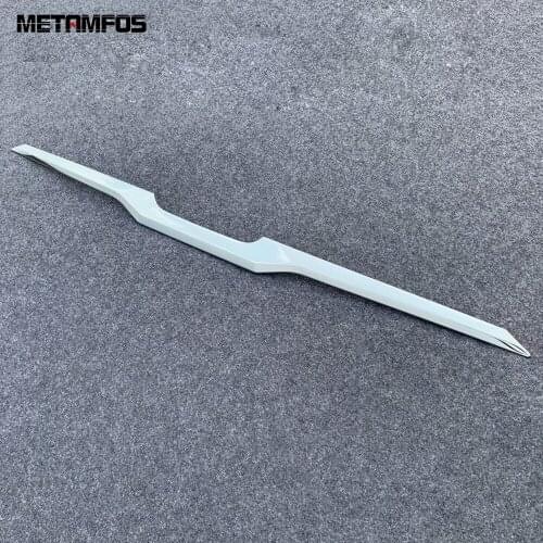 For Toyota Raize 2019 2020 2021 Chrome Rear Trunk Streamer Tail Door Molding Trim Decoration Sticker Accessories Car Styling