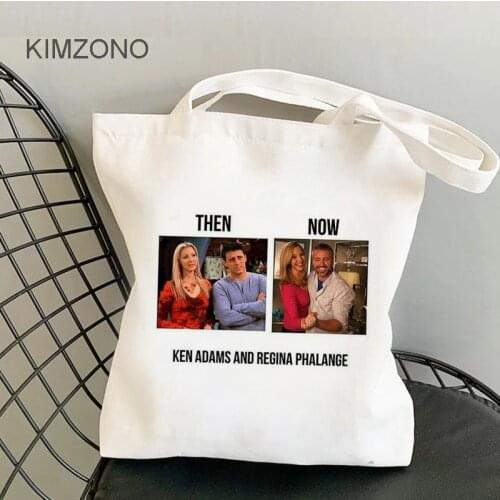 Friend Tv 2 shopping bag canvas eco shopping handbag jute bag shopper bag net bolsas ecologicas shoping woven sacolas