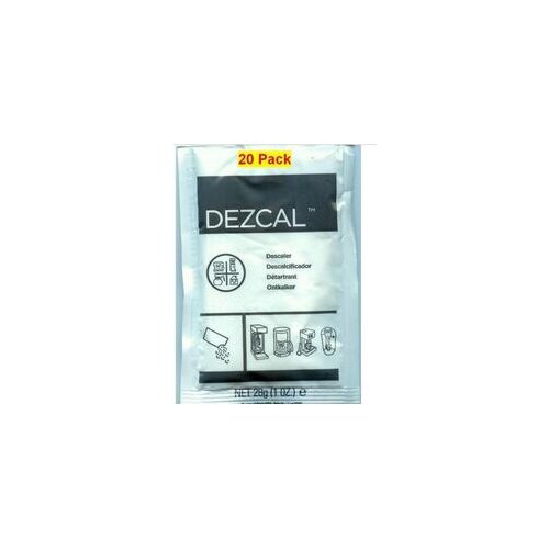 URNEX DEZCAL COFFEE MAKER & ESPRESSO DESCALER 20 PACK