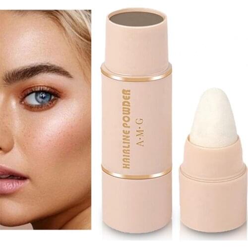 Fashion 1 Set Useful Cosmetic Eyebrow Pen Brush Fine Texture Brow Stamp Non-Fading for Female