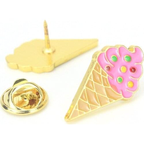 Ice Cream Style Fashion Anime Brooches Decoration Pin Cartoon Brooch Badge Pins Unisex Jewelry Birthday Gift New