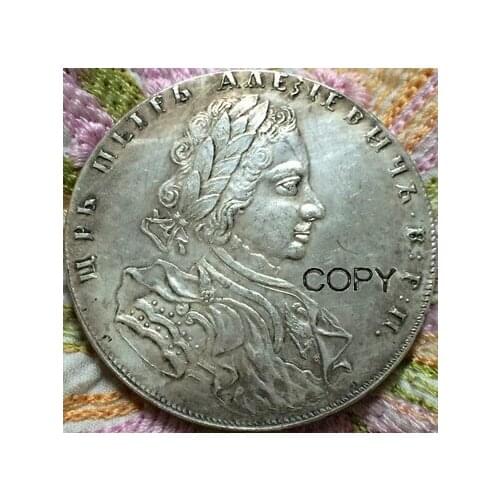 Wholesale 1710 russian coins 1 rouble copy 100% coper manufacturing old coins