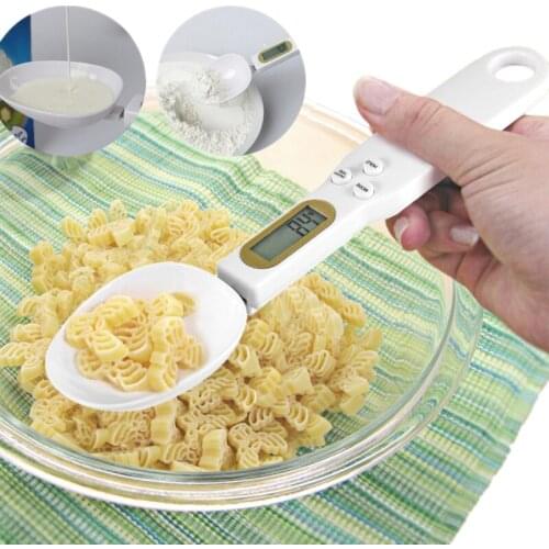 500g/0.1g Portable LCD Digital Kitchen Scale Measuring Spoon Gram Electronic Spoon Weight Volumn Food Scale New High Quality