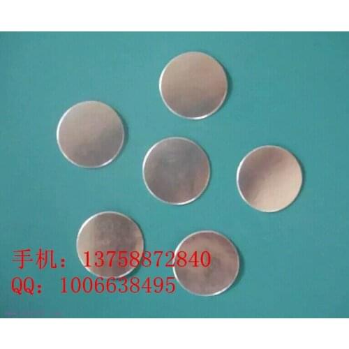 Manufacturers customized spot aluminum foil sealing gasket PE PP PET aluminum foil gasket seal pressure sensitive