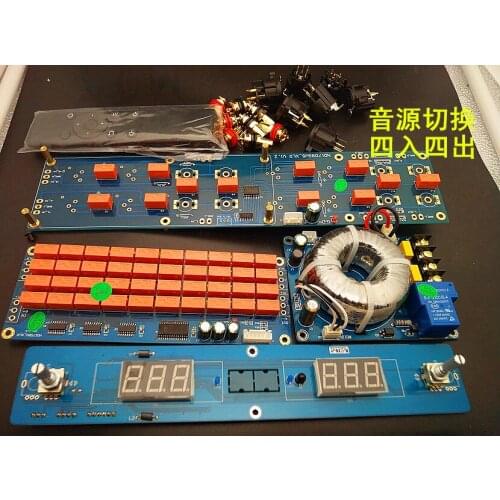 Balance Volume Adjustment, Balance to Single-ended, Complete Set of Boards, Resistor Potentiometer, Voltage Divider Potential