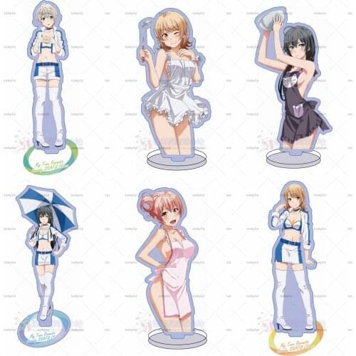 Anime My Youth Romantic Comedy Is Wrong, As I Expected Yukinoshita Yukino Acrylic Stand Figure Model Plate Keychain Pendant Gift
