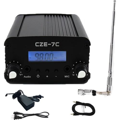 CZE-7C Home FM Transmitter 7W with Telescopic Antenna