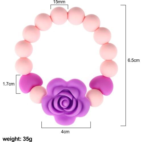 Sensory Chew Bracelet For Kids, Teething Beads Bracelet Girls And Boys