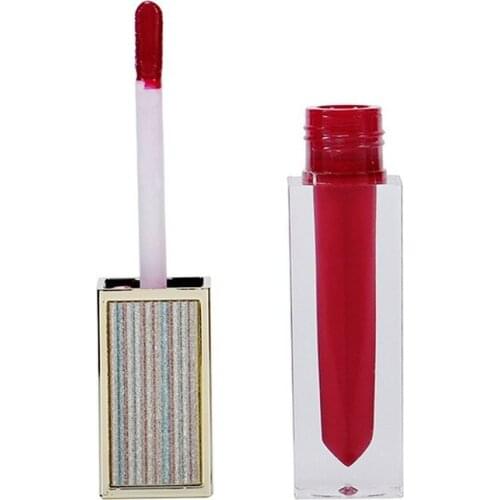 20 Piece Hydrating Moisturizer Glitter Lipgloss Private Label Diamond Tube Nutritious Clear Lip Gloss Pigment Makeup Wholesale