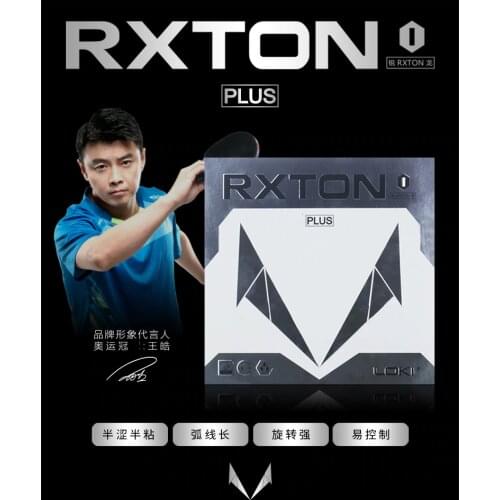 WANG HAO LOKI ITTF RXTON 1 Plus High Speed Sponge stacky Table Tennis Rubber/ Ping Pong Rubber