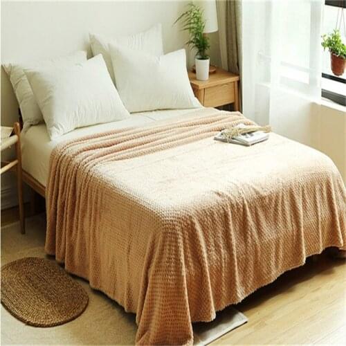 ZHUO MO Microfiber Blankets For Sofa
