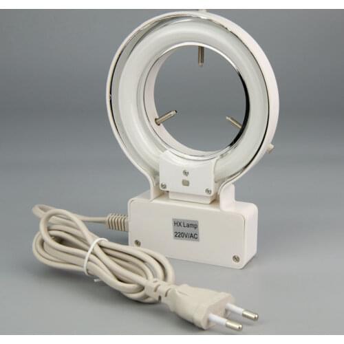 220V 70MM Stereo Microscope Fluorescent Ring Light Bulb Lamp for Microscope Illuminator