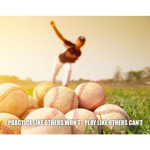 8Style Choose Baseball Motivational Art Film Print Silk Poster Home Wall Decor 24x36inch