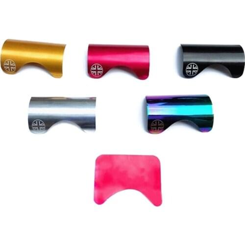 Aluminum Alloy Bicycle Frame Protector for Brompton Folding Bike Bottom Bracket BB Sticker Protective Guard Pad