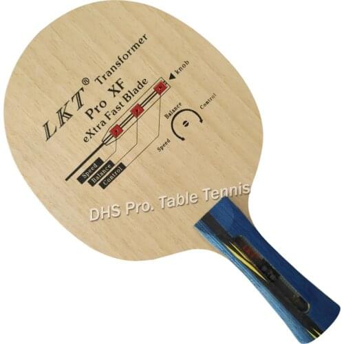 LKT Transformer Pro XF Extra Fast Long Shakehand FL Table Tennis PingPong Blade