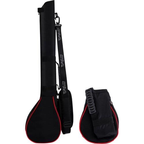 Foldable Golf Gun Bag with Adjustable Thicker Strap,Golf Club Container Men Women Nylon Sport Pack for Outdoor Practice Training