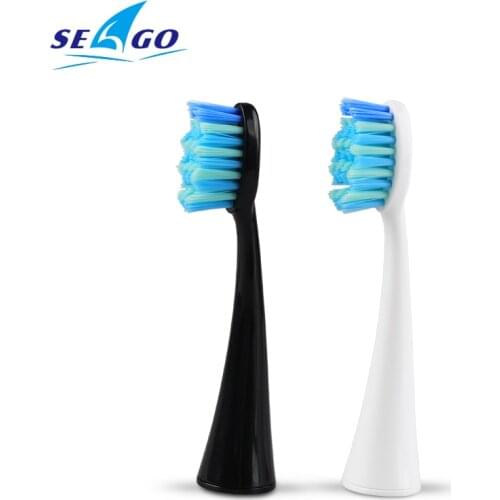 SEAGO Sonic Toothbrush Head Replacement Brush Head Compatible with SG986/SG987 Gum Health Whitening Brush Heads SG861