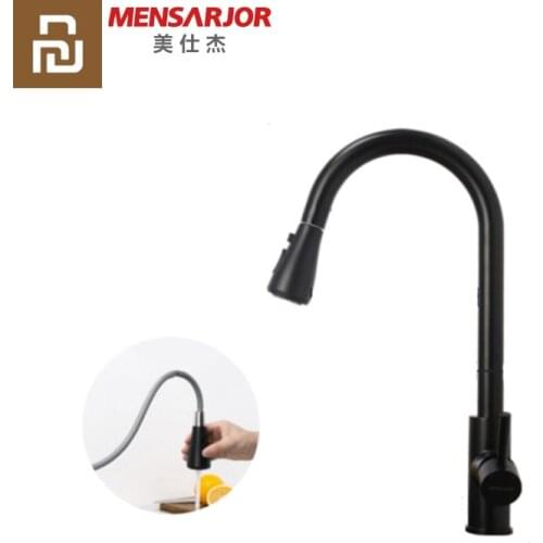 Youpin MENSARJOR Kitchen Basin Sink Faucet Rinser Sprayer Gargle Brushing Cold & Hot Bathtub Faucet 2 Mode & 3 Mode Mixer Tap