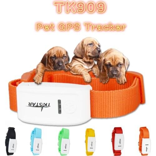 Pet tracking device gps pet tracker TK909 Auto-tracking blind area tracking to check historical route vibration sensing alarm